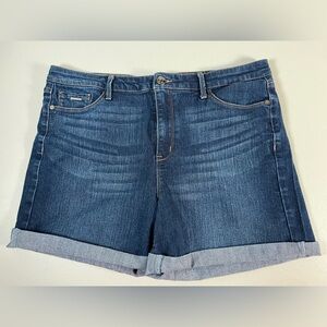 Nine West Dark Blue Jean Shorts